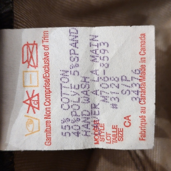 Marallis Collection Black Skirt , Size S, Black Metallic Print Pattern - Picture 6 of 6